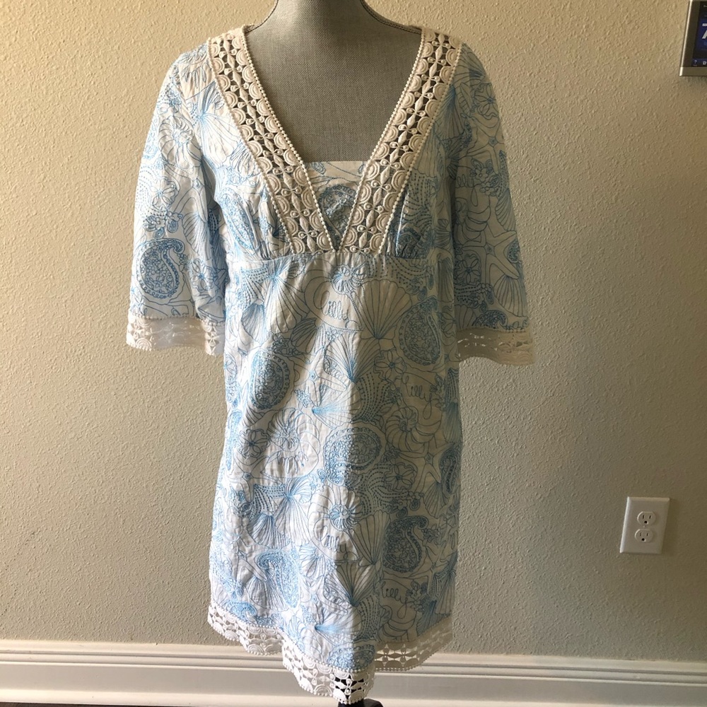 Lilly Pulitzer a Embroidery dress
